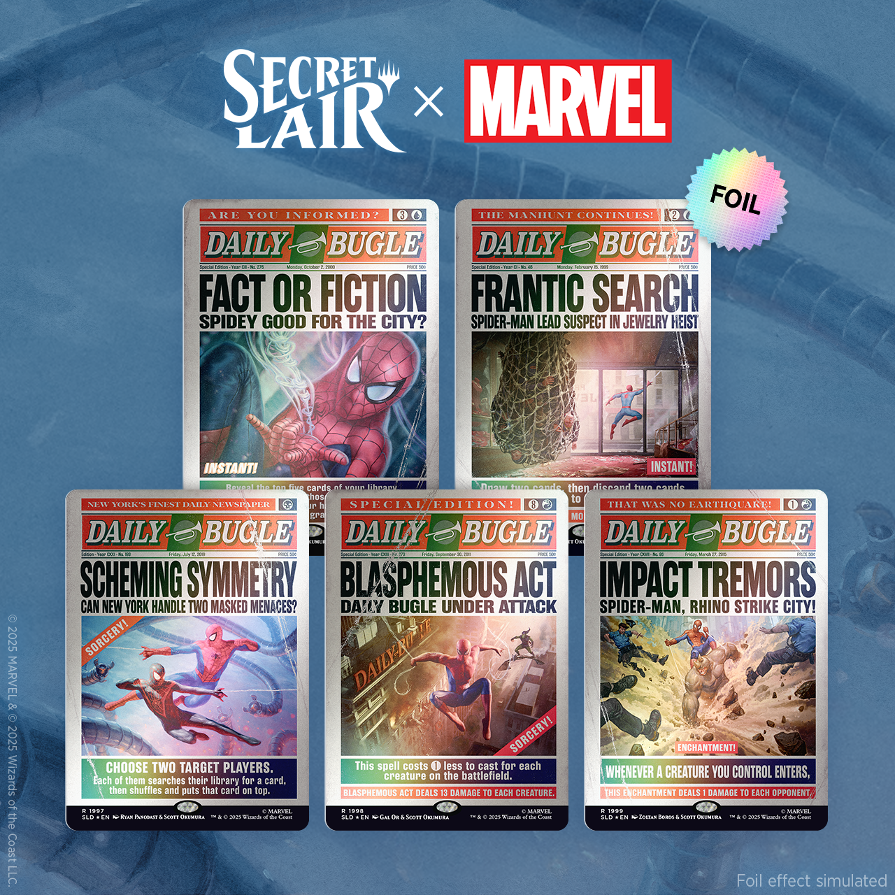 Magic: The Gathering: Secret Lair - Marvel's Spider-Man Superdrop