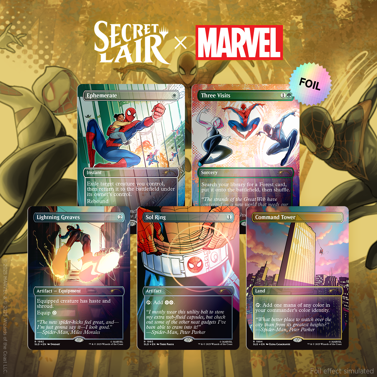 Magic: The Gathering: Secret Lair - Marvel's Spider-Man Superdrop