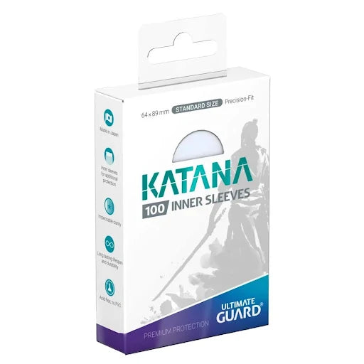 Ultimate Guard: Katana Inner Sleeves Standard Size (100)