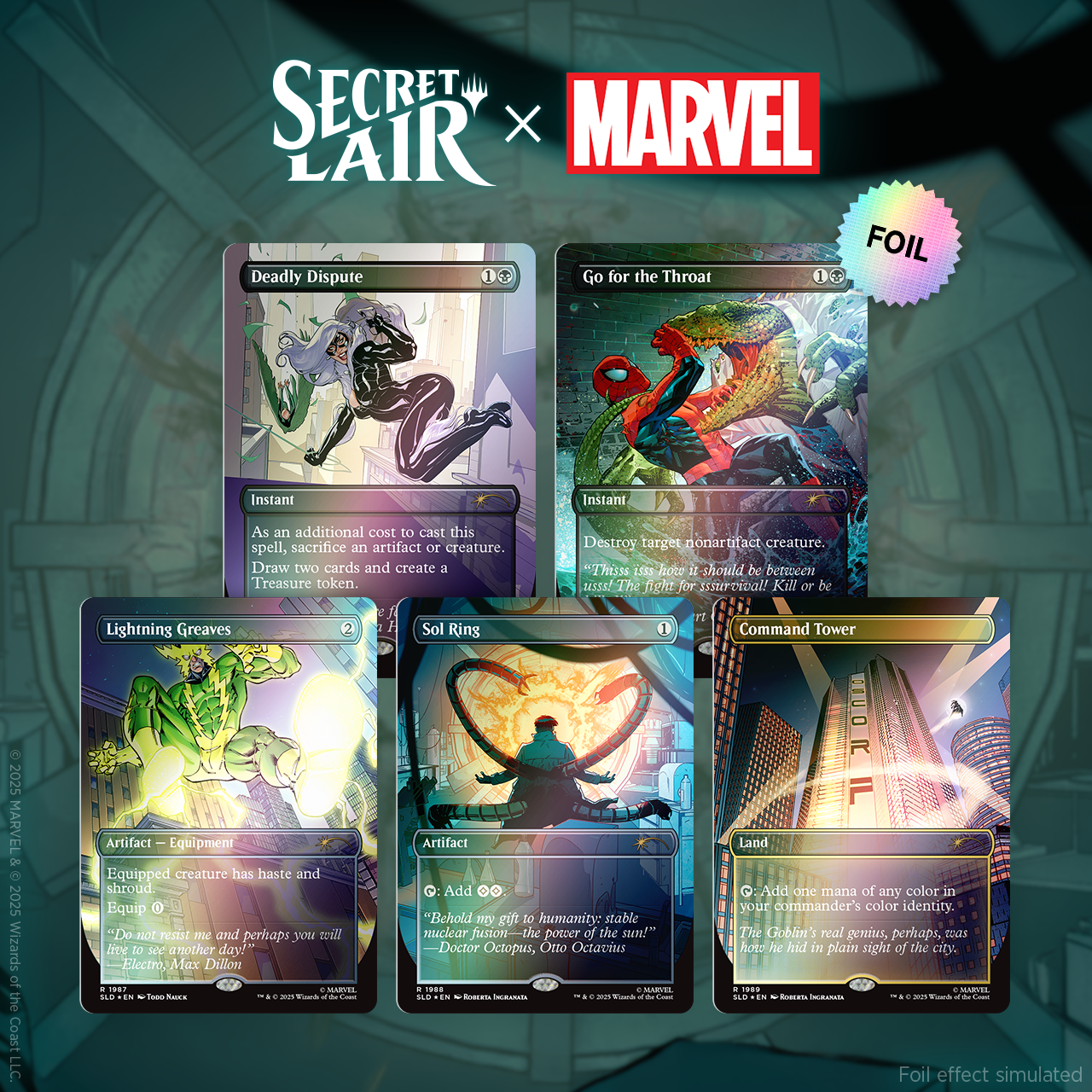 Magic: The Gathering: Secret Lair - Marvel's Spider-Man Superdrop