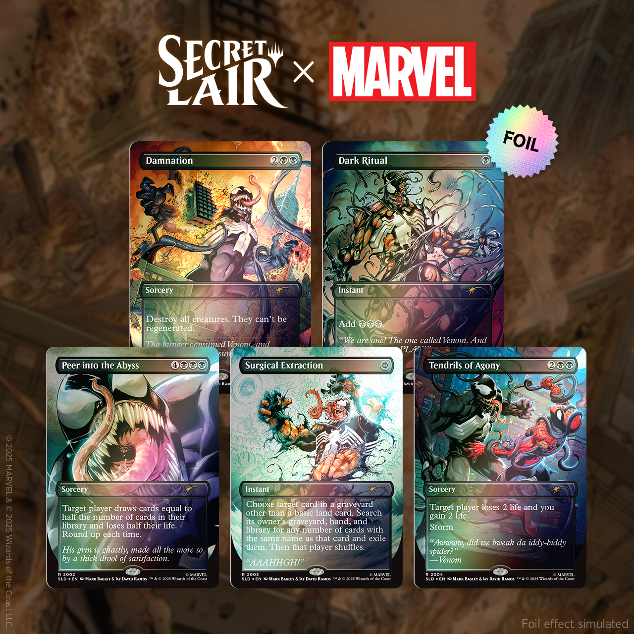Magic: The Gathering: Secret Lair - Marvel's Spider-Man Superdrop