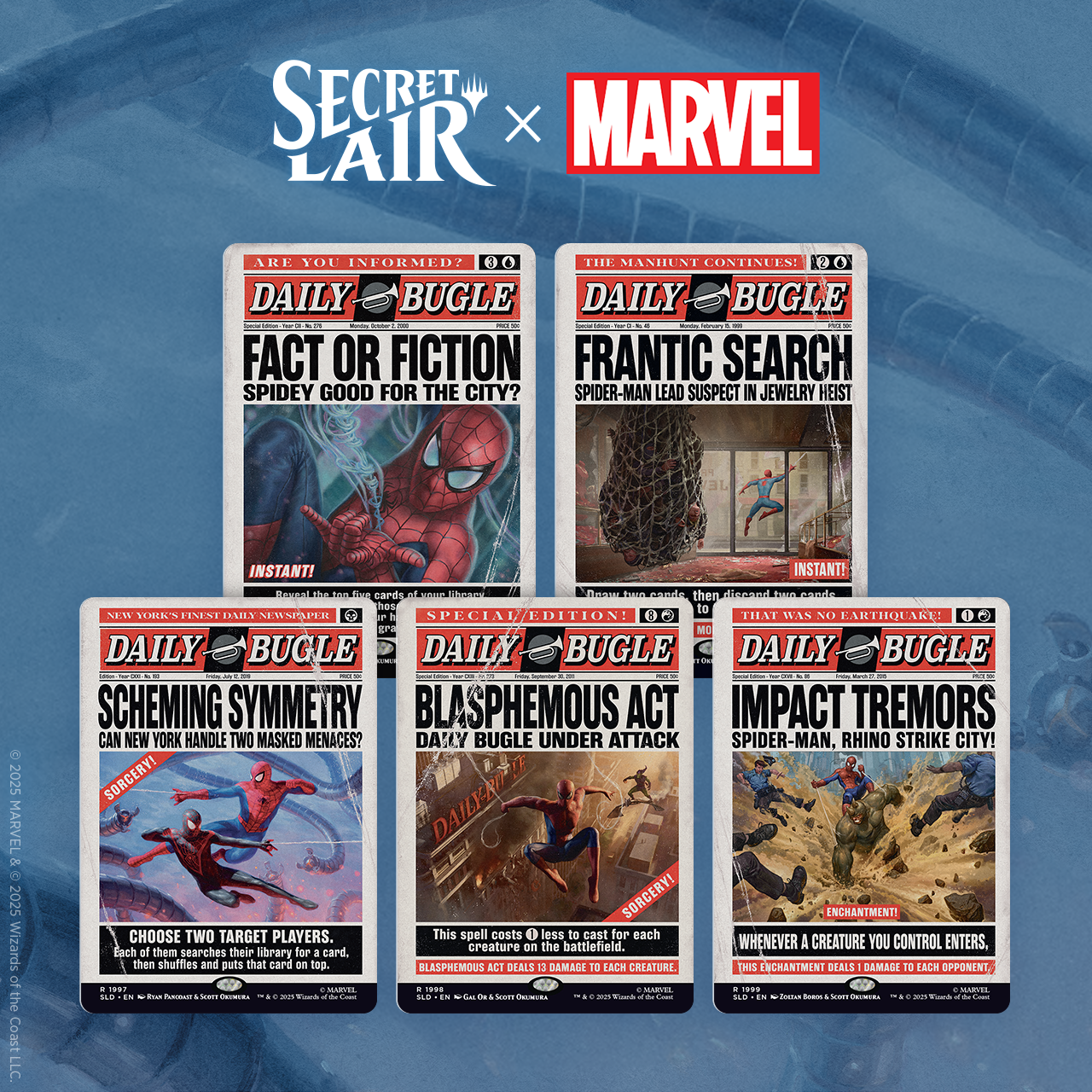 Magic: The Gathering: Secret Lair - Marvel's Spider-Man Superdrop