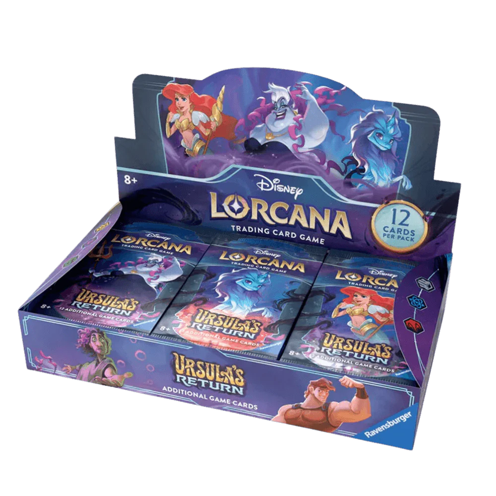 Disney Lorcana TCG: Ursula's Return Booster Box (Display of 24)