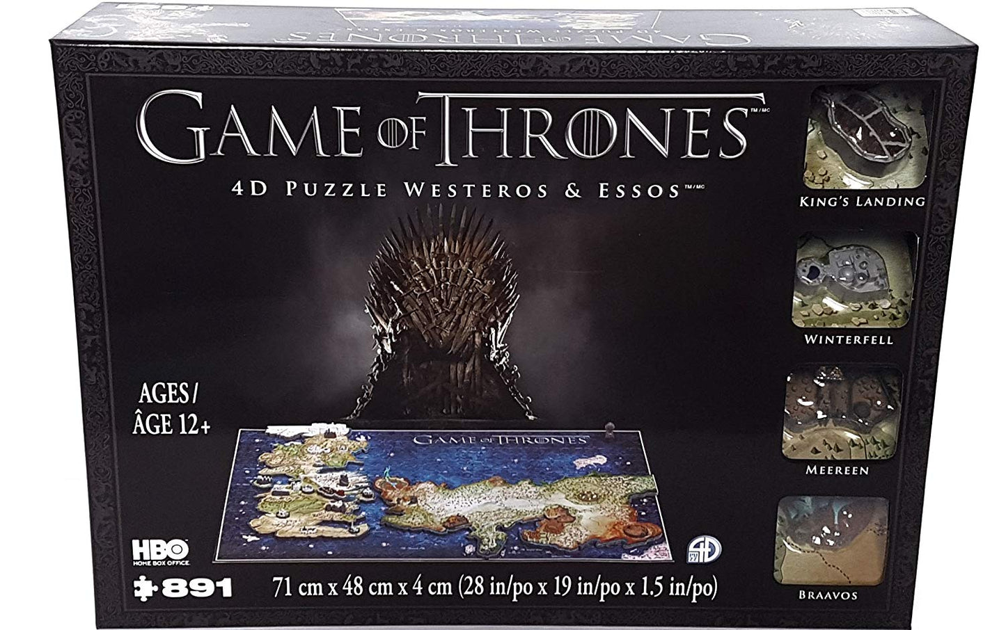 4D Cityscape - Game of Thrones - Essos and Westeros