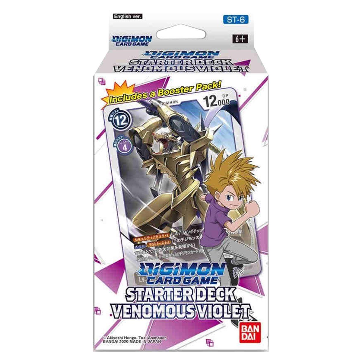 Digimon Card Game: Starter Deck Series 04 Venomous Violet ST6