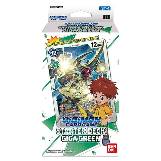 Digimon Card Game: Starter Deck Series 04 Giga Green ST4