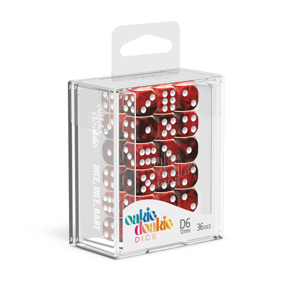 Oakie Doakie Dice D6 12mm Gemidice (36)