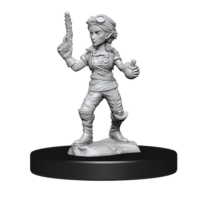 D&D Nolzurs Marvelous Unpainted Miniatures Gnome Artificer Female