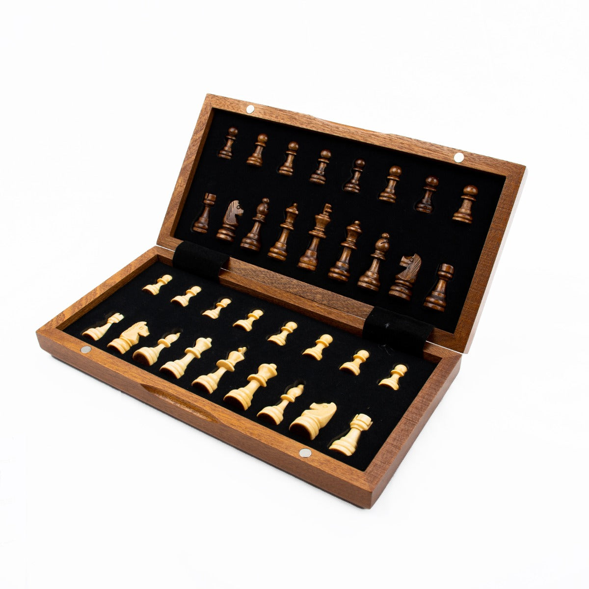 Wooden Magnetic Chess Set 30cm