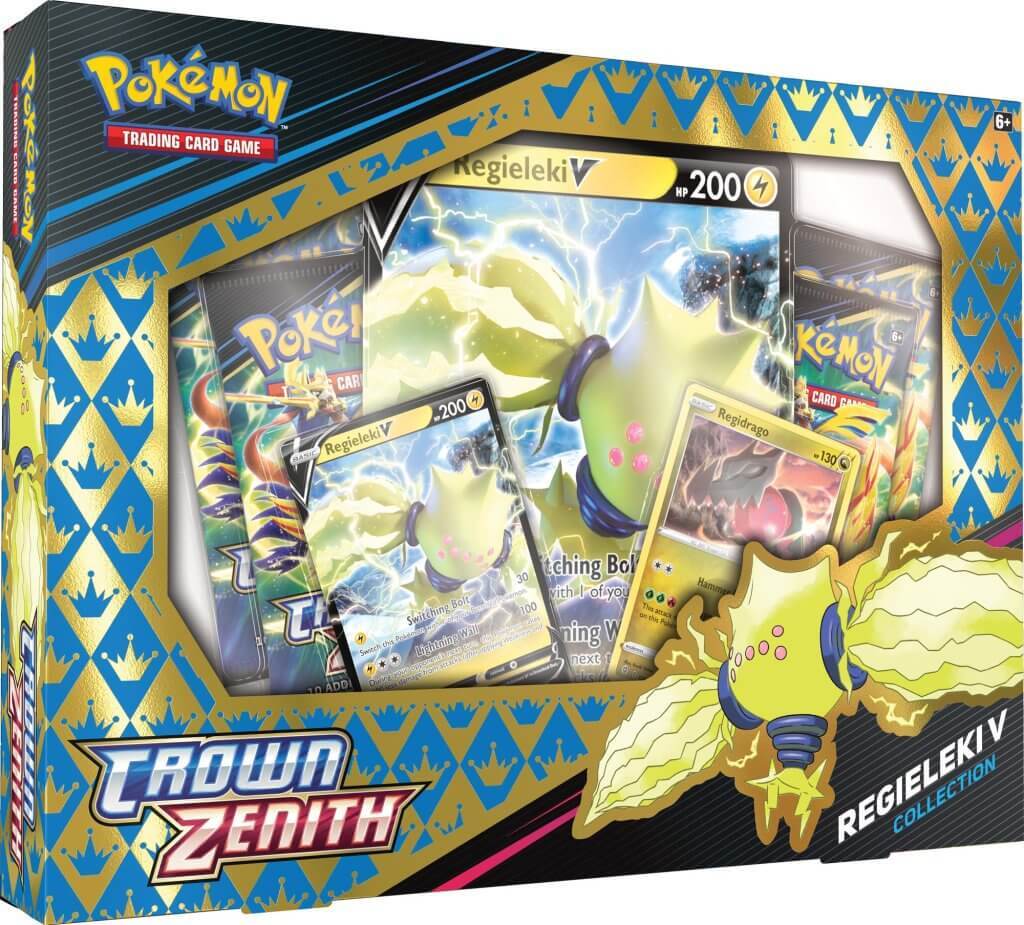 Pokemon TCG: Crown Zenith Regidrago/Regieleki V Box