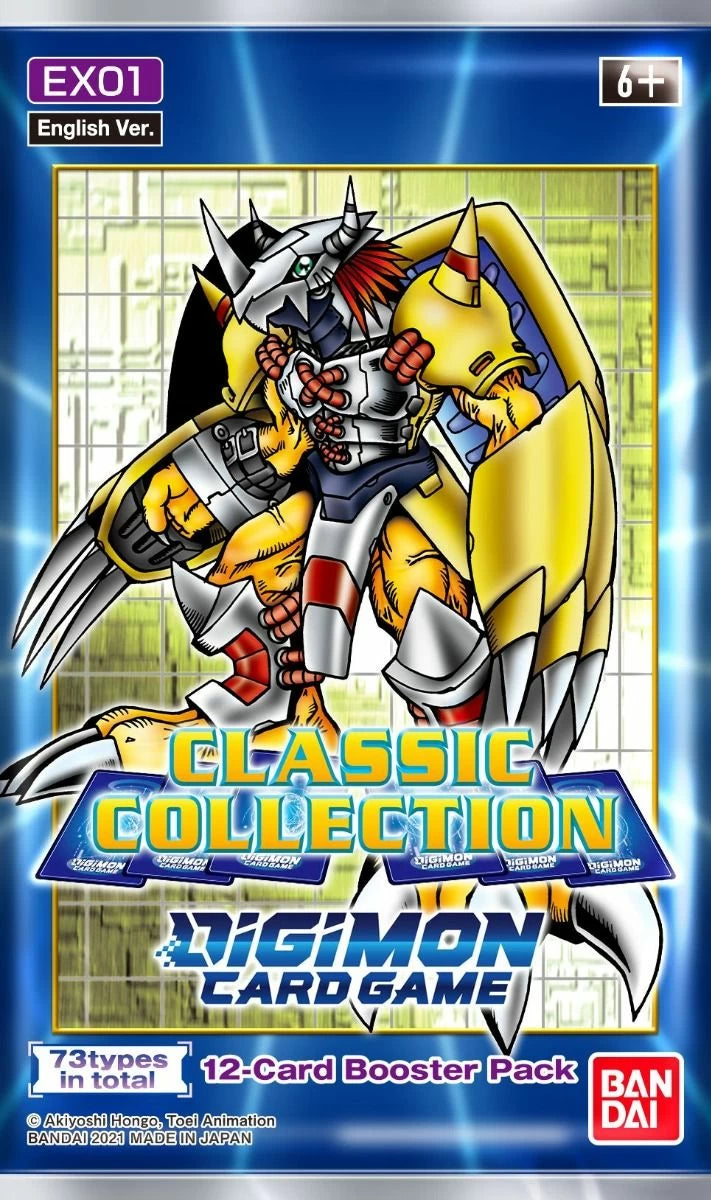 Digimon Card Game: Classic Collection EX01 Booster