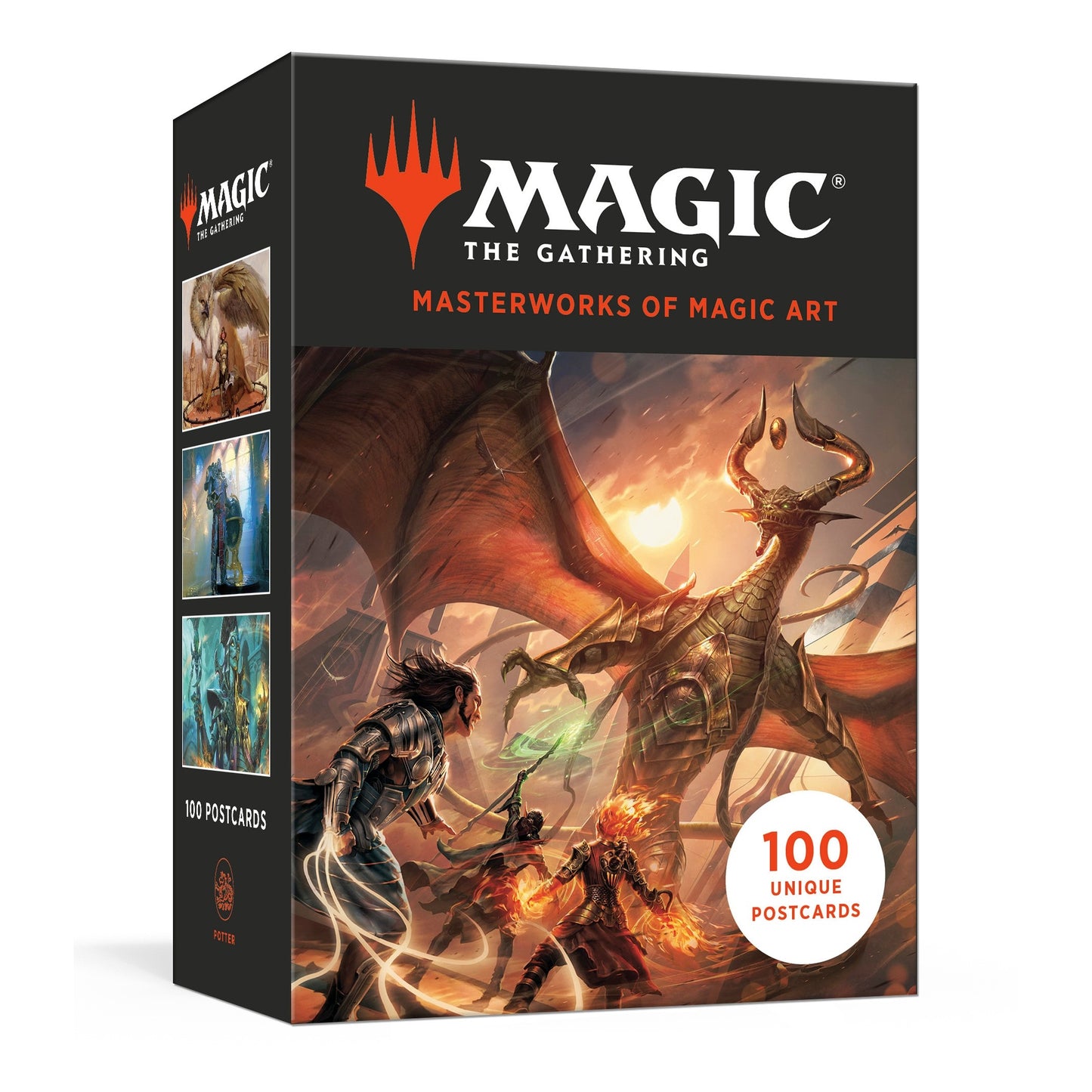 Magic: The Gathering: Masterworks of Magic Art 100 Postcard Set