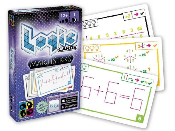 Logic Cards Matchsticks – First Games