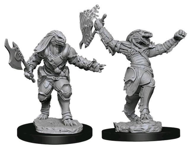 D&D Nolzurs Marvelous Unpainted Miniatures Female Dragonborn Fighter