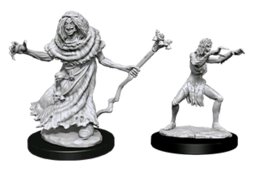 D&D Nolzurs Marvelous Unpainted Miniatures Sea Hag & Bheur Hag