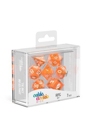 Oakie Doakie Dice RPG Set Translucent (7)