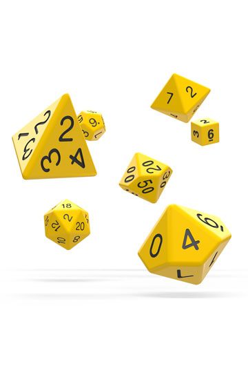 Oakie Doakie Dice RPG Set Solid (7)