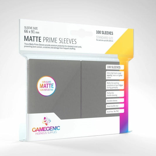 Gamegenic Matte Prime 100ct Sleeves