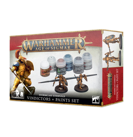 Warhammer Age of Sigmar: Vindictors + Paints Set
