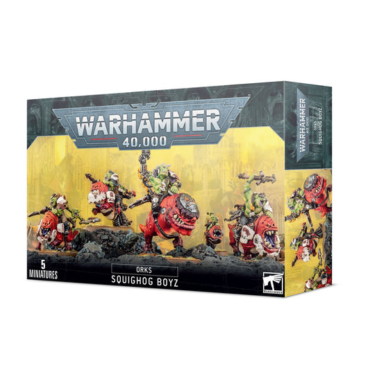 Warhammer 40K: Orks Squighog Boyz