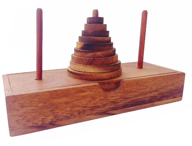 Wooden Puzzle: Tower of Hanoi